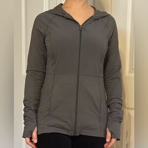 Tek Gear Charcoal Full-Zip Hooded Jacket